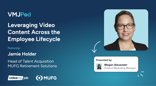 MUFG Retirement Solutions, Jamie Holder - MUFG - VideoMyJob